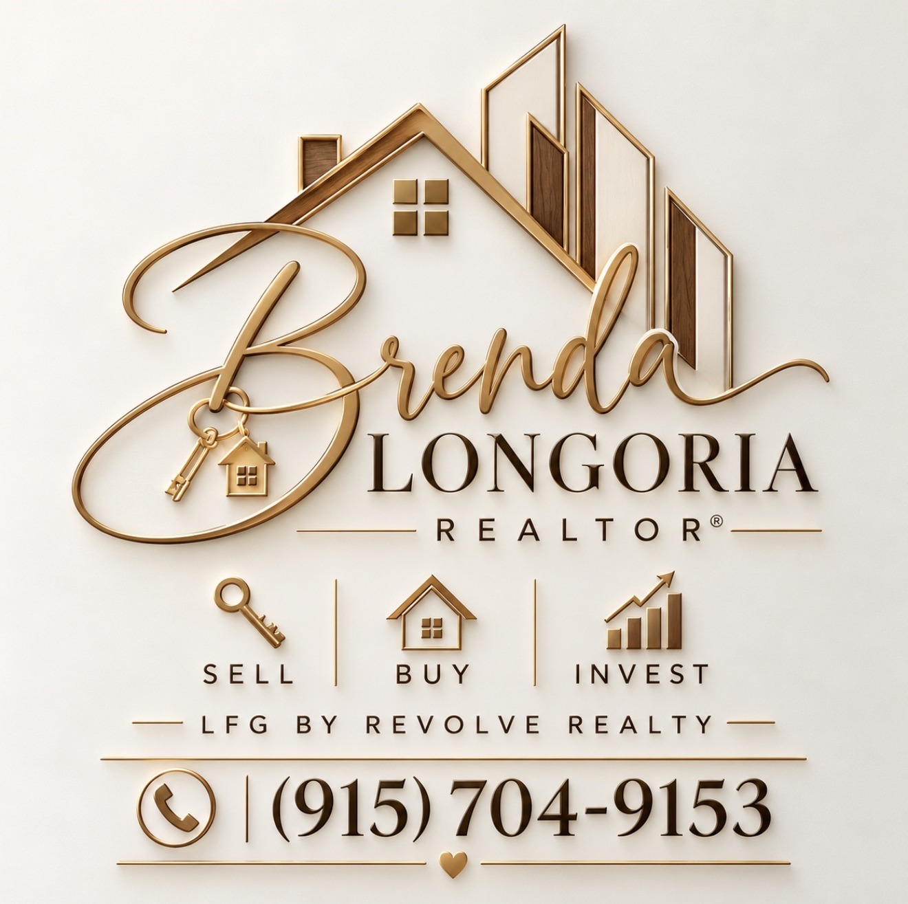 Brenda Longoria REALTOR® — Sell, Buy, Invest — LFG by Revolve Realty — (915) 704-9153